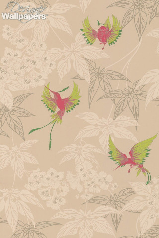 Bird flowers wall leaves wallpaper - side and a bird free wallpaper for mobile