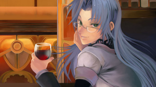 Woman holding wine glass smiling - a woman holding free wallpaper for desktop