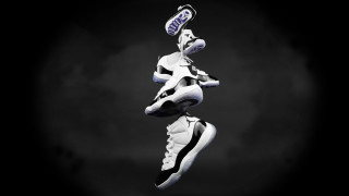 Flying shoes shoe on top - the bottom of the shoe free wallpaper