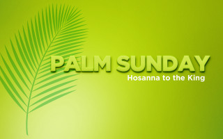 Palm sunday green leaf hosanna - esaias boursse free wallpaper