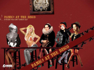 Women bar red wall panic - album cover free wallpaper for desktop