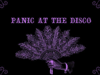 Purple hand fan panic black - fanny mcian free wallpaper