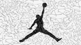 Basketball player jumping dunking air - the basket free wallpaper