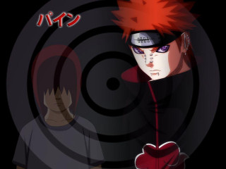 Redhair man heart blackwhite akatsuki - a red heart free wallpaper