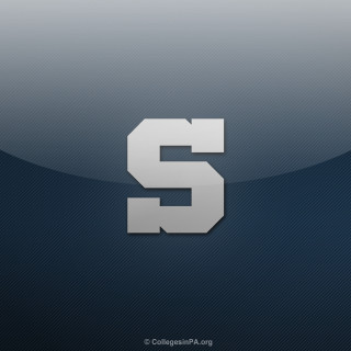 White letter s blue background - free 3d render wallpaper for tablet