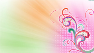 Colorful background swirly design white - swirl free wallpaper for desktop