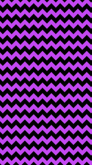 Purple black zigzag pattern background - optical free wallpaper for mobile