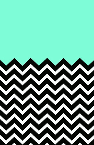 Black white chevron green background - bauhau free wallpaper for mobile