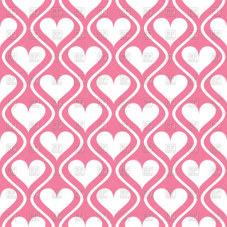 Pink white heart pattern white - free hearts wallpaper for tablet