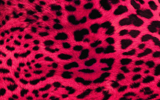 Pink black animal print fabric 3 - spot free wallpaper