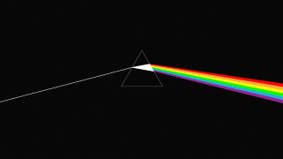 Dark side moon rainbow light 12 - the top of the image free wallpaper for desktop
