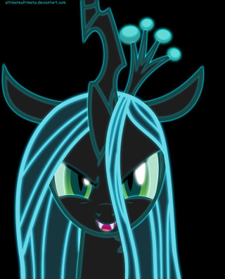 Black cat blue hair glowing - a black cat free wallpaper for mobile