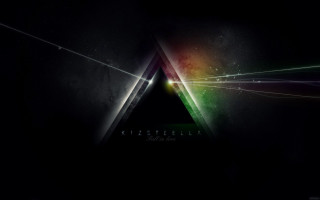 Triangle light dark background rainbow - dirck van der lisse free wallpaper