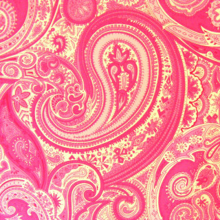 Paisley print blue background gold - a blue background free wallpaper for tablet