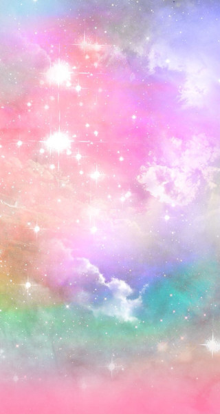 Sky stars clouds painting artwork - galaxy free wallpaper for mobile