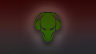 Green alien head red black - cobra free wallpaper for desktop