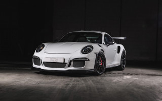 White porsche pearlescent spotlight precisionism - a white porsche sports car free wallpaper
