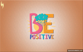 Be positive cartoon character flower - his hair free wallpaper