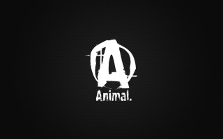 Black white logo animal circle - the letter free wallpaper