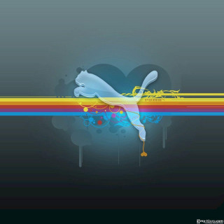 Colorful abstract dove rainbow background - free cyberpunk wallpaper for tablet