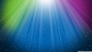 Rainbow stars light aurora planet - white star free wallpaper