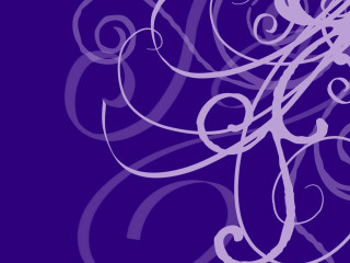 Purple background swirls white design - an abstract drawing free wallpaper