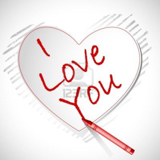 Heart i love you pen - free valentines wallpaper for tablet
