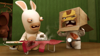 Cartoon character bunny box head - adrian zingg free wallpaper