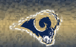 Rams logo mosaic background grid 2 - a rams logo free wallpaper