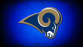 Rams logo blue background black - a rams logo free wallpaper