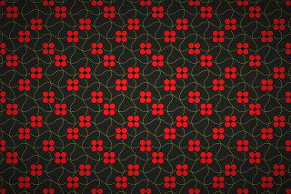 Red black background circles leaves - circle free wallpaper for desktop