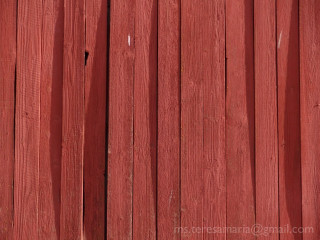 Red wooden fence white bird - top of its free wallpaper