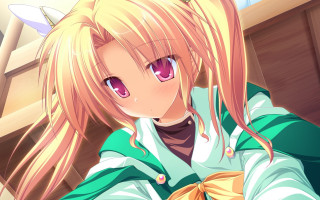 Pink hair girl green jacket - jacket free wallpaper