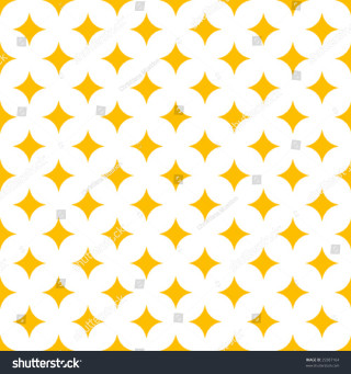 Yellow white geometric pattern stars - a yellow star free wallpaper for tablet