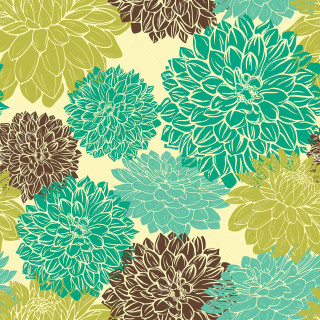 Flowers tablecloth decorative patterns bunch - free autumn wallpaper for tablet