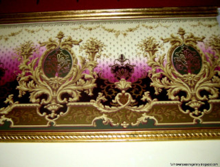 Gold pink design wall red - a red wall behind free wallpaper for desktop