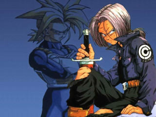 Person sitting bed holding sword - akira toriyama free wallpaper for desktop