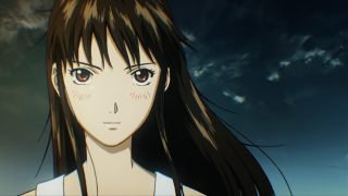 Girl long hair brown eyes 3 - light and space free wallpaper