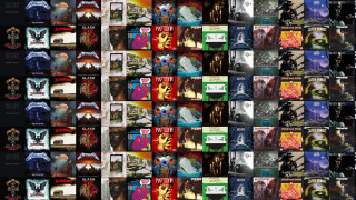 Person cat collage head shoulder - a collage of photos free wallpaper