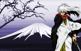 Man sword mountain tree sky - a tree and a sky background free wallpaper