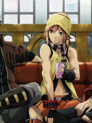 Woman couch man yellow hat - a couch next free wallpaper