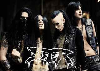 Men black hair tattoos faces - dark art free wallpaper for desktop