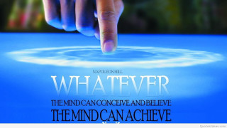 Person pointing blue object quote - a blue object free wallpaper