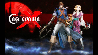 Castlevani group red background fullmoon - ayami kojima free wallpaper
