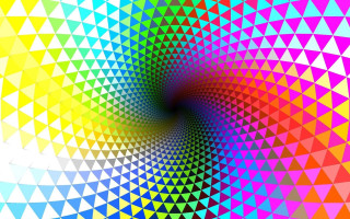 Colorful background spiral design center - bridget riley free wallpaper for desktop