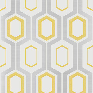 Yellow gray hexagonal pattern abstract - a gray background free wallpaper for tablet