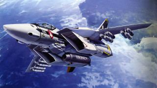 Fighter jet flying ocean land - a fighter free wallpaper