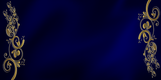 Blue gold background decorative design - decorative free wallpaper