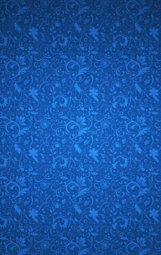 Blue background floral pattern side - a floral pattern free wallpaper for mobile