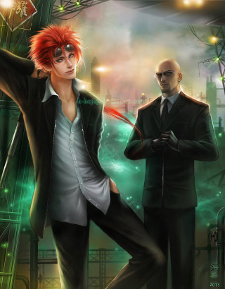 Futuristic formal boys suit urban - ben templesmith free wallpaper